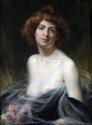 Adrien Tanoux_1900_Jeune femme au décolleté.jpg